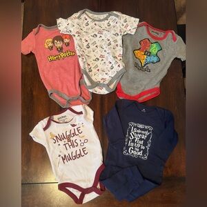 Harry Potter Themed Kids One Piece Set